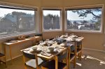 Spacious Dining with Panoramic Views 